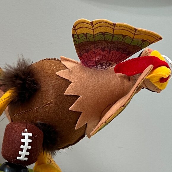 Annalee 2016 Thanksgiving Football Kickoff  Kicker Game Day Tom Turkey - Picture 8 of 15